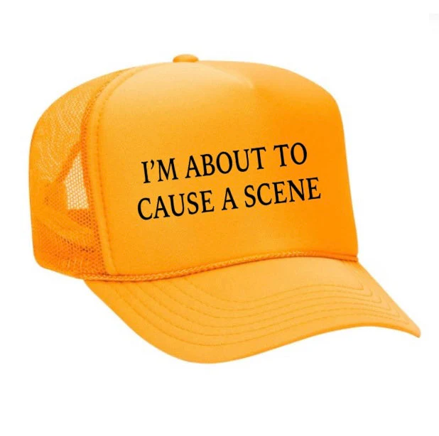 I’m About To Cause A Scene Trucker Hat - Image 29