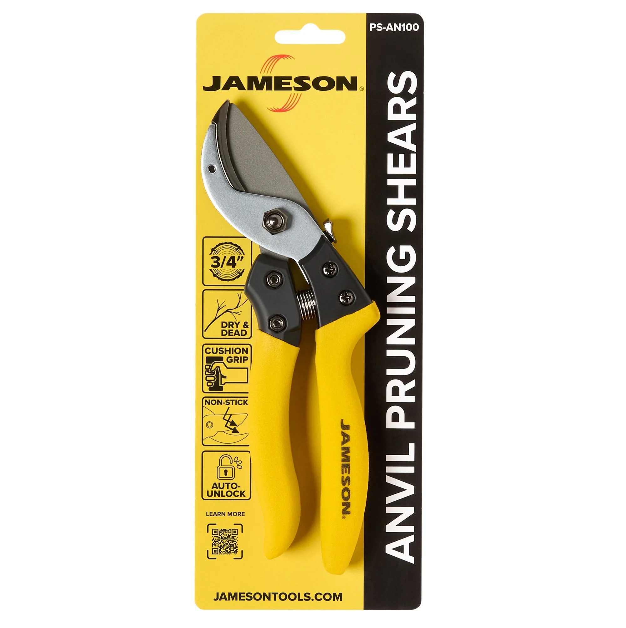 Jameson Anvil Pruning Shears - PS-AN100 - Image 2