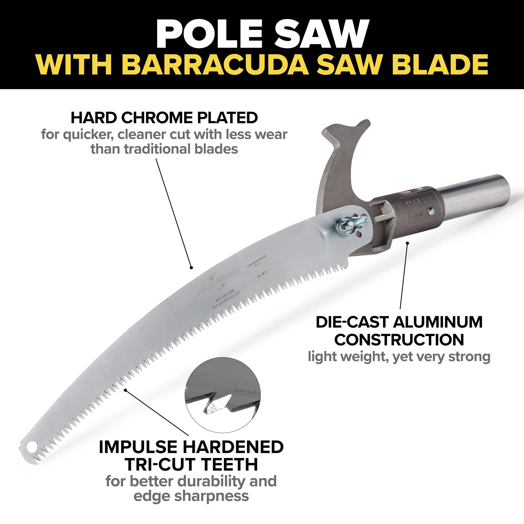 Jameson Hollow Core Lightweight Tree Trimming Kit - BL-6PKG-7 - Image 3