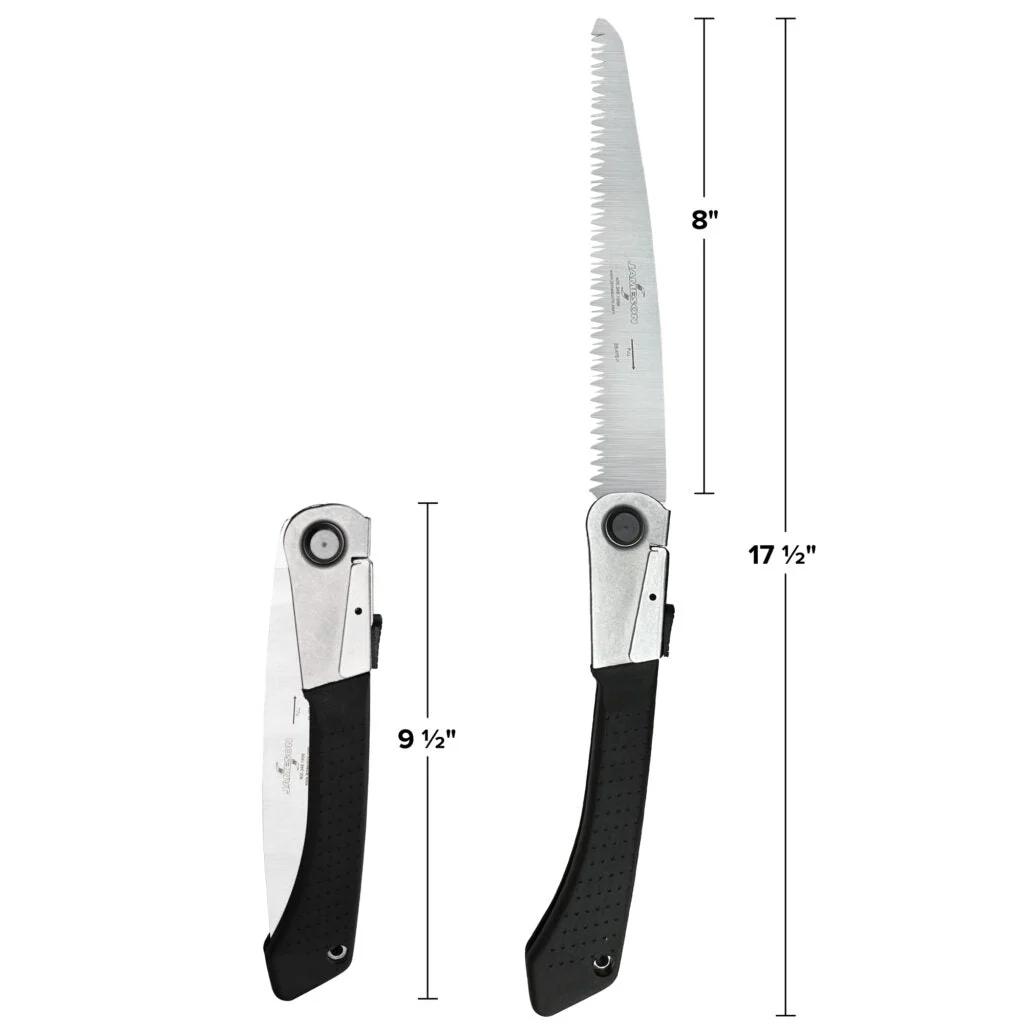 Jameson 8" Folding Tri-Cut Pruning Hand Saw - SB-8TE-F - Image 2