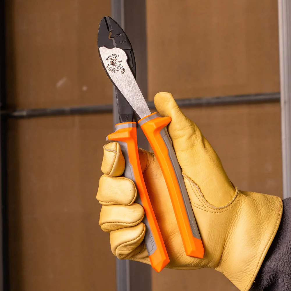Klein 1005RINS Crimping and Cutting Tool for Connectors, Insulated - Image 9