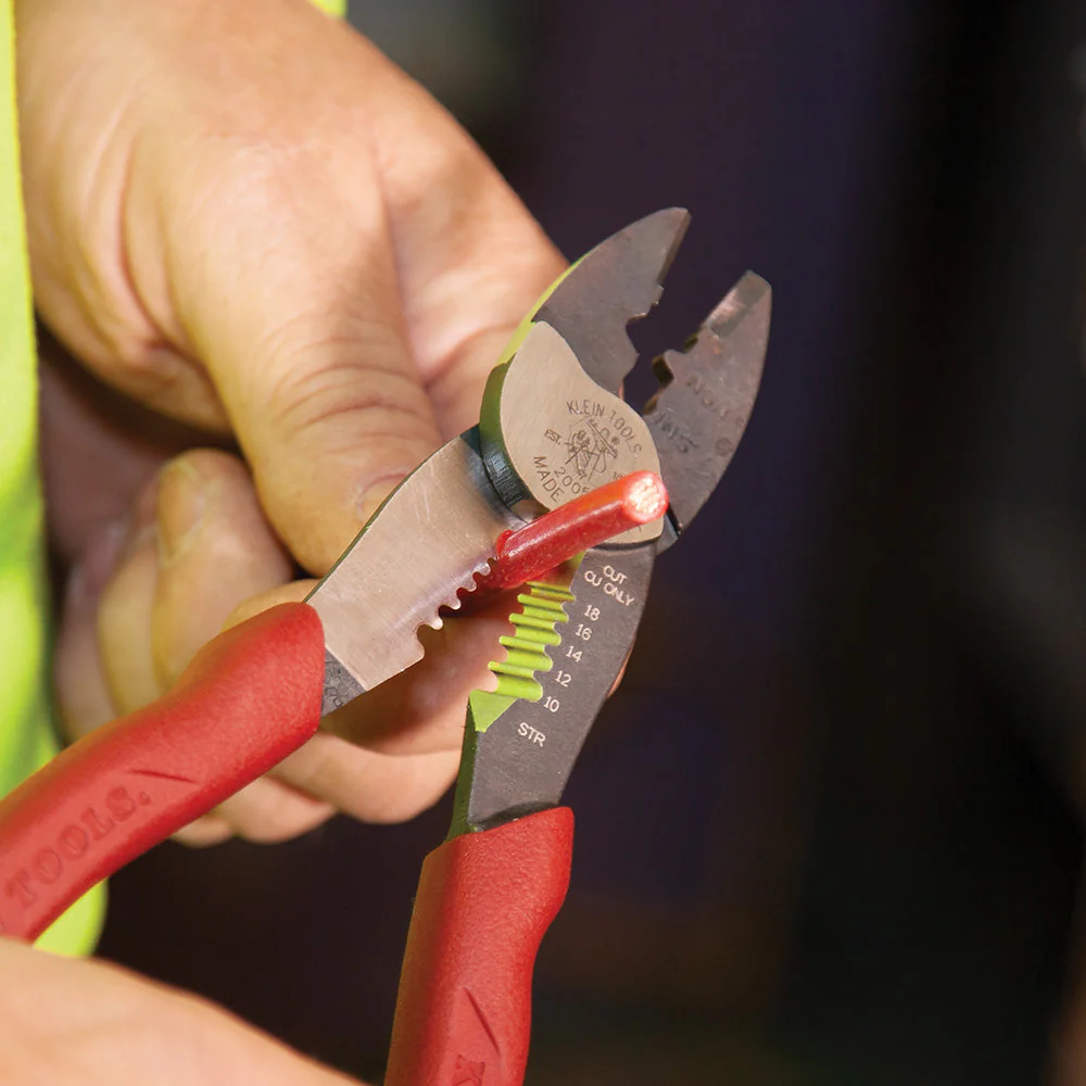 Klein 2005N Forged Steel Wire Crimper, Cutter, Stripper - Image 7
