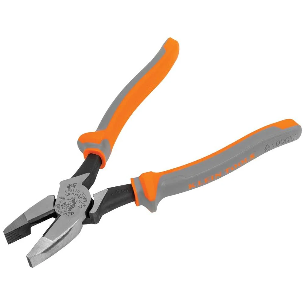 Klein 2139NERINS Insulated Pliers, Side Cutters, 9" - Image 4