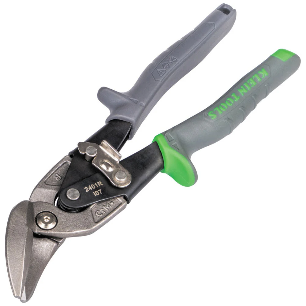 Klein 2401R Offset Right-Cutting Aviation Snips - Image 4