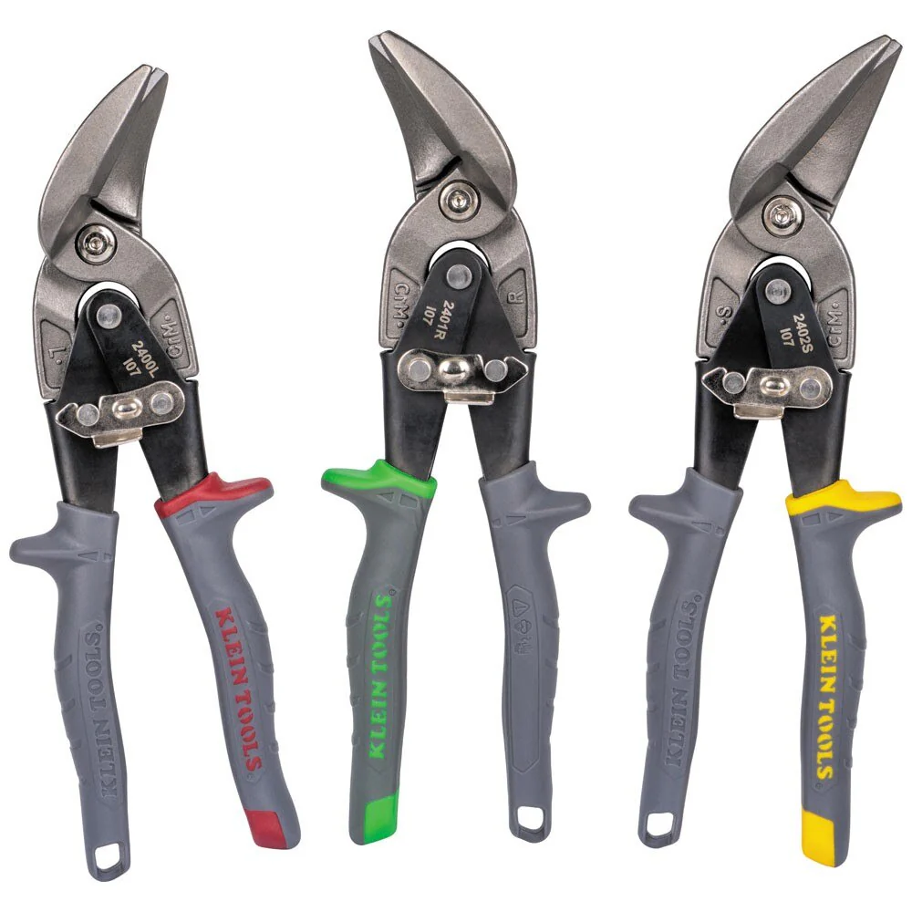 Klein 2401R Offset Right-Cutting Aviation Snips - Image 6