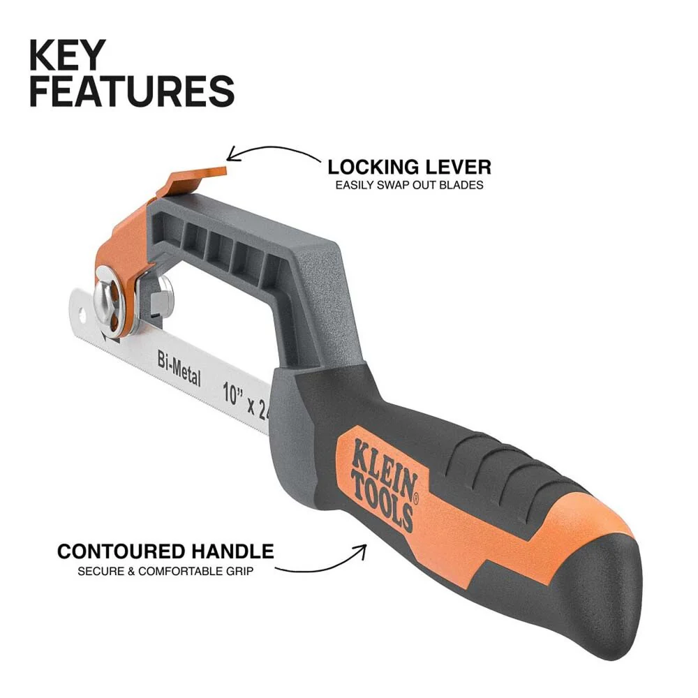 Klein 31432 Compact Medium-Cut Hacksaw - Image 2