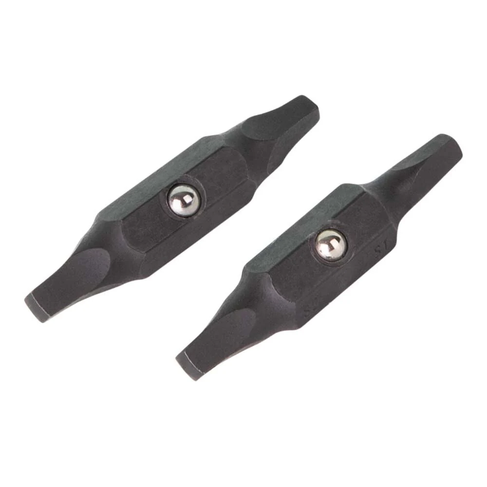 Klein 32484HD Replacement Bit #1 Square #2 Square (2 Pack)
