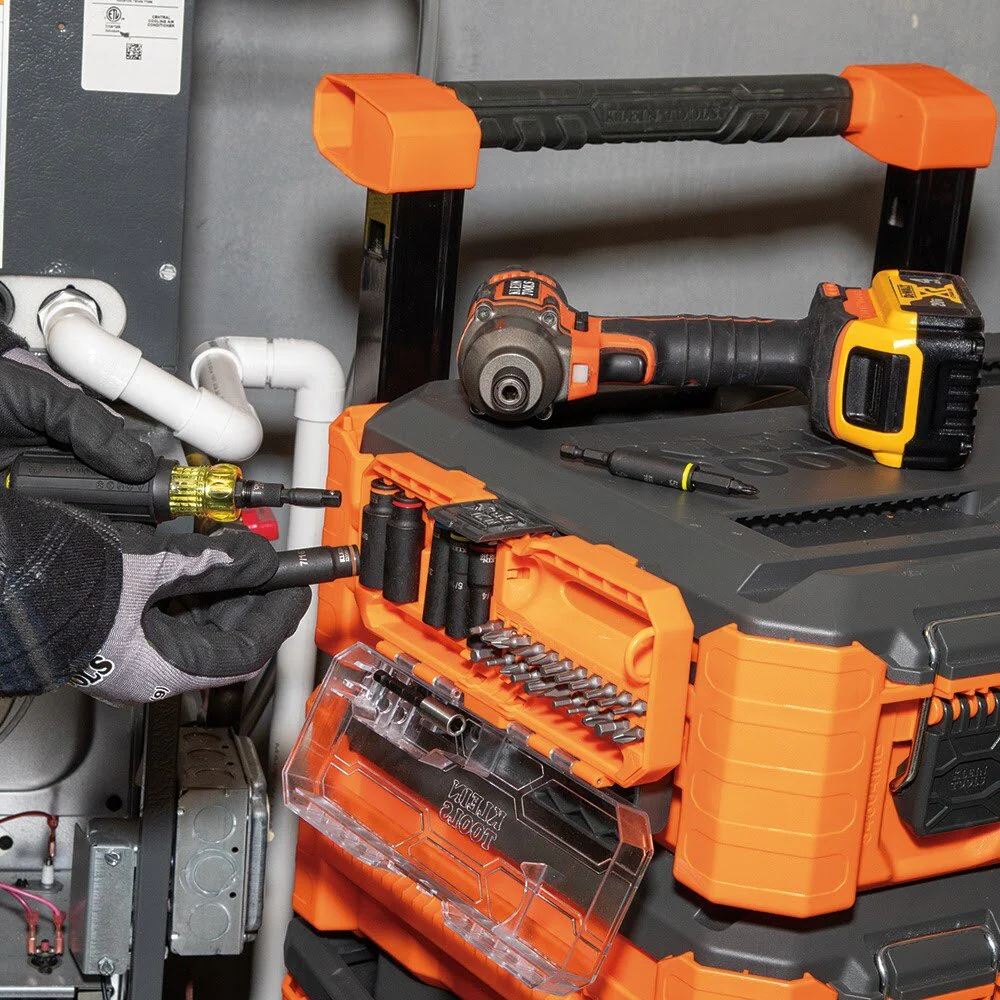 Klein 32502HD KNECT Impact-Rated Screwdriver and Socket Set with Case, 41-Piece - Image 8