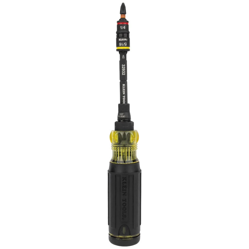 Klein 32516HD KNECT 16-in-1 Impact Rated Hybrid Screwdriver / Nut Driver - Image 4