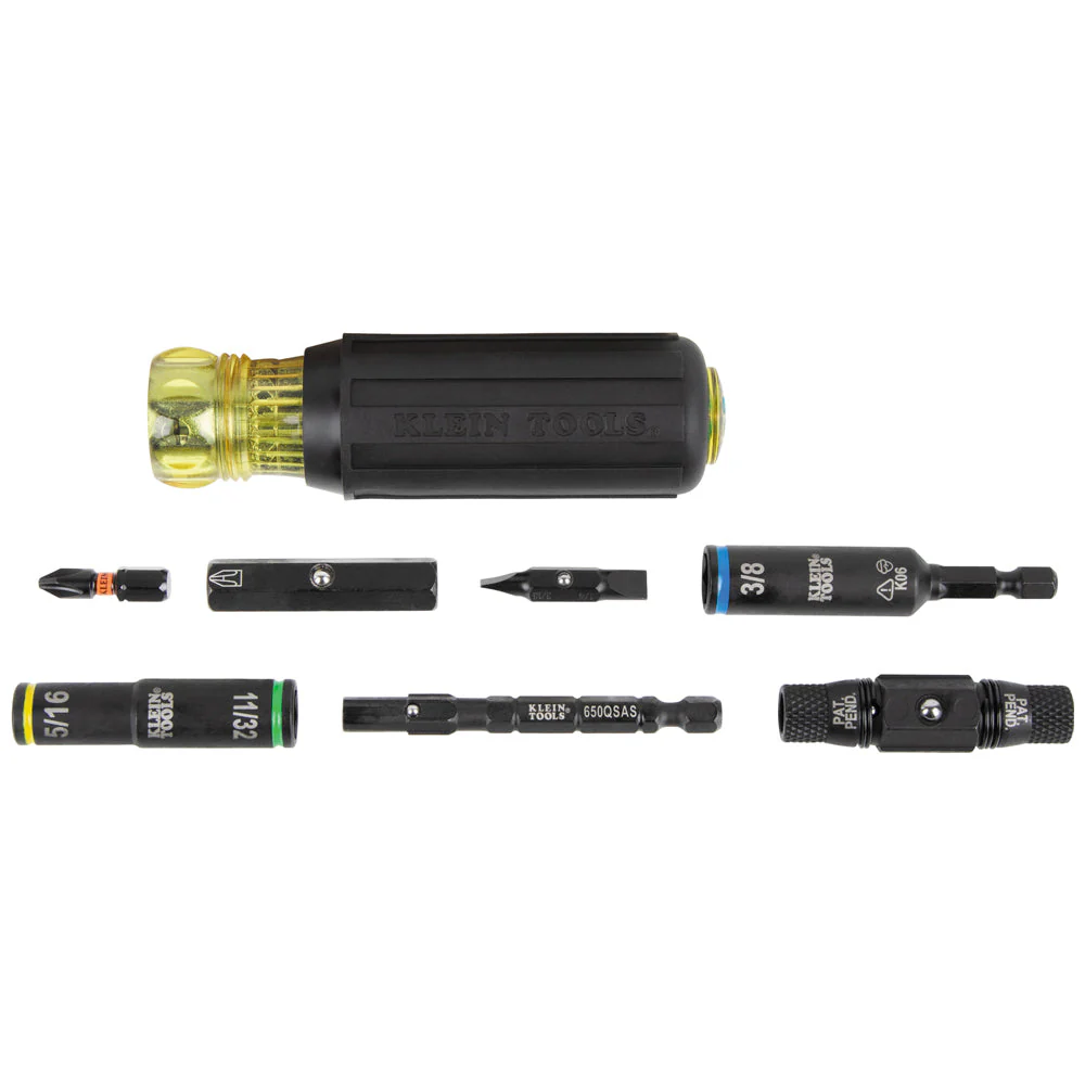Klein 32528HD KNECT 10-in-1 Impact-Rated Screwdriver / Nut Driver - Image 2