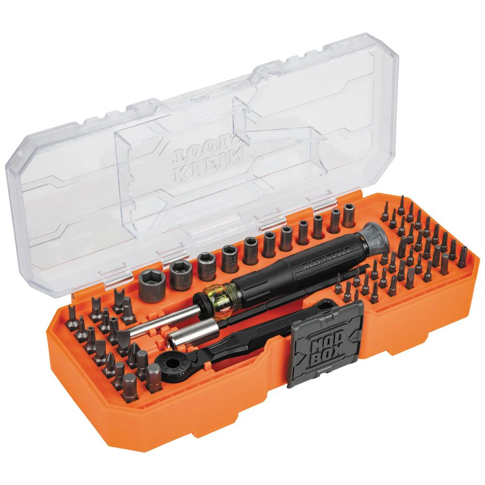 Klein 32787 Precision Ratchet and Driver System, 64-Piece - Image 3