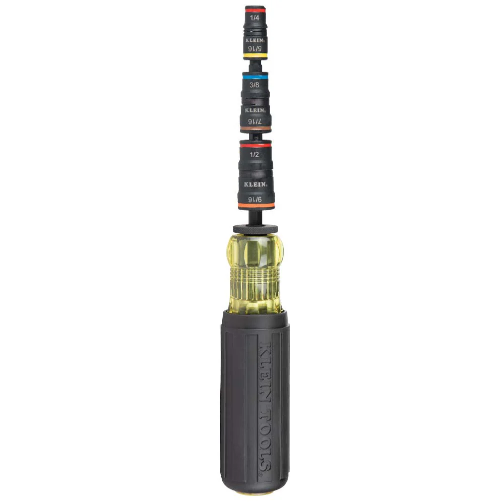 Klein 32910 7-in-1 Impact Rated Flip Socket Set with Handle - Image 4