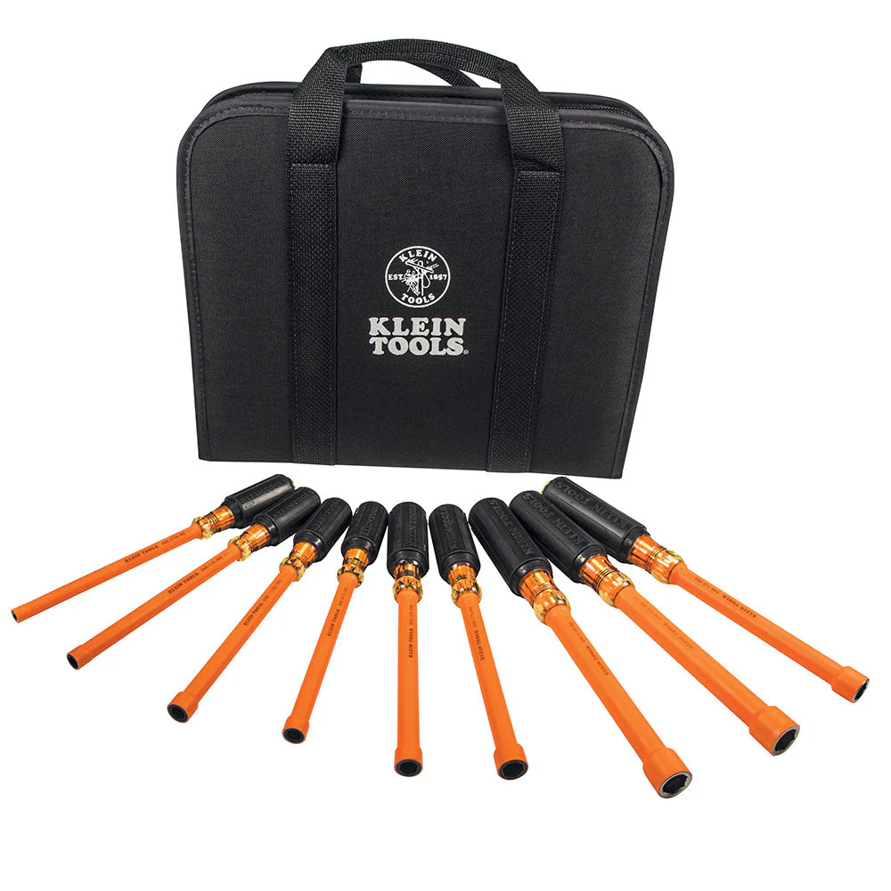 Klein 33524 Insulated Nut Driver Kit, 9-Piece - Image 3