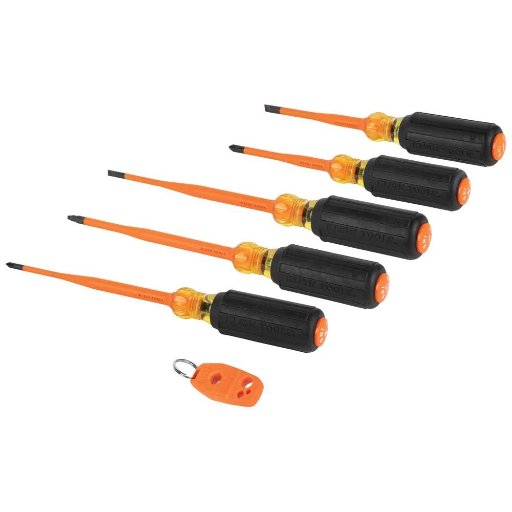 Klein 33736INS Screwdriver Set, 1000V Slim-Tip Insulated and Magnetizer, 6-Piece - Image 4