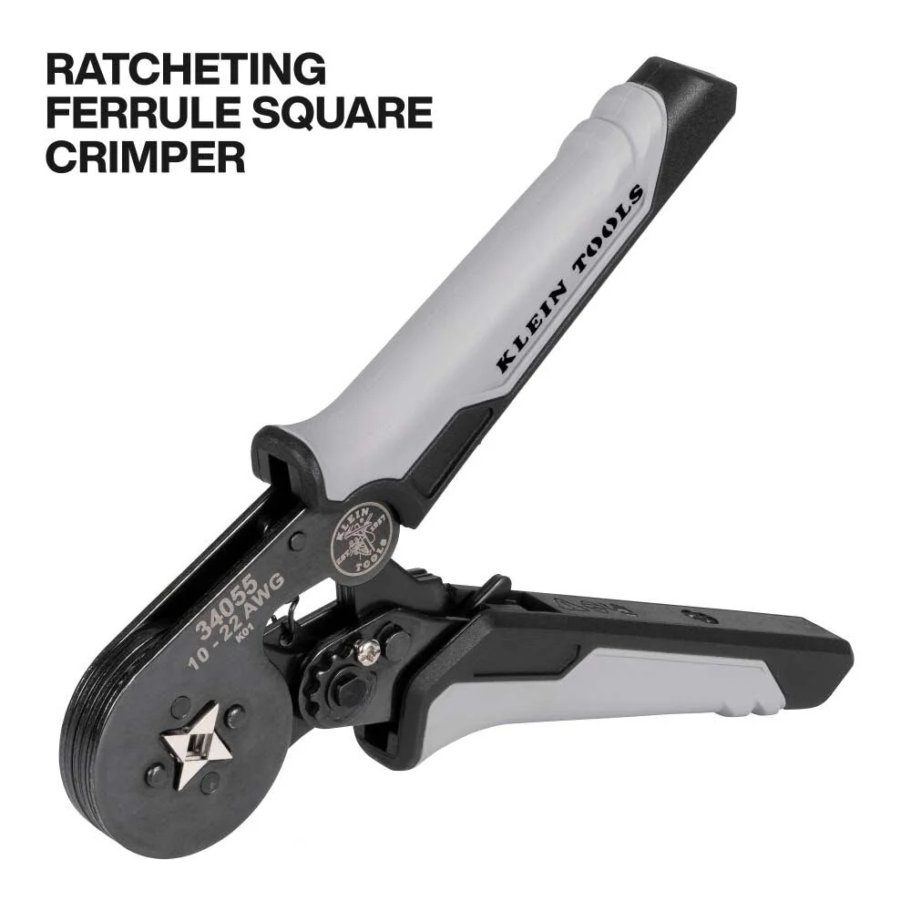 Klein 34060 Ratcheting Ferrule Square Crimper Set with 1200 Terminals and Carrying Case - Image 7