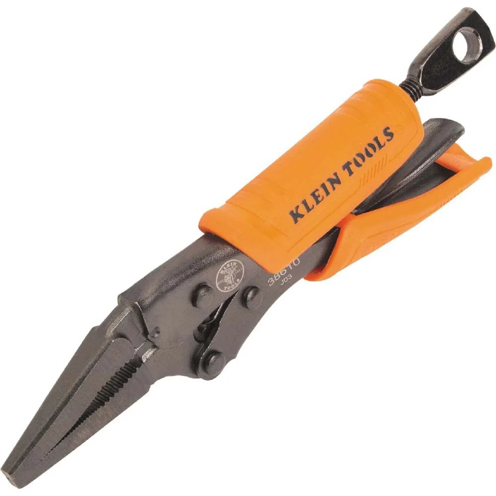 Klein 38610 Long Nose Locking Pliers, 4-Inch - Image 10