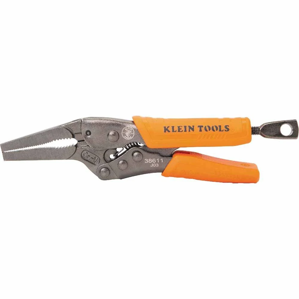 Klein 38611 Long Nose Locking Pliers, 6" - Image 9