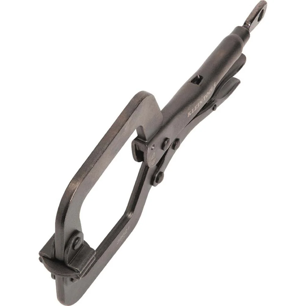 Klein 38621 C-Clamp Locking Pliers With Swivel Jaws, 9-Inch - Image 4