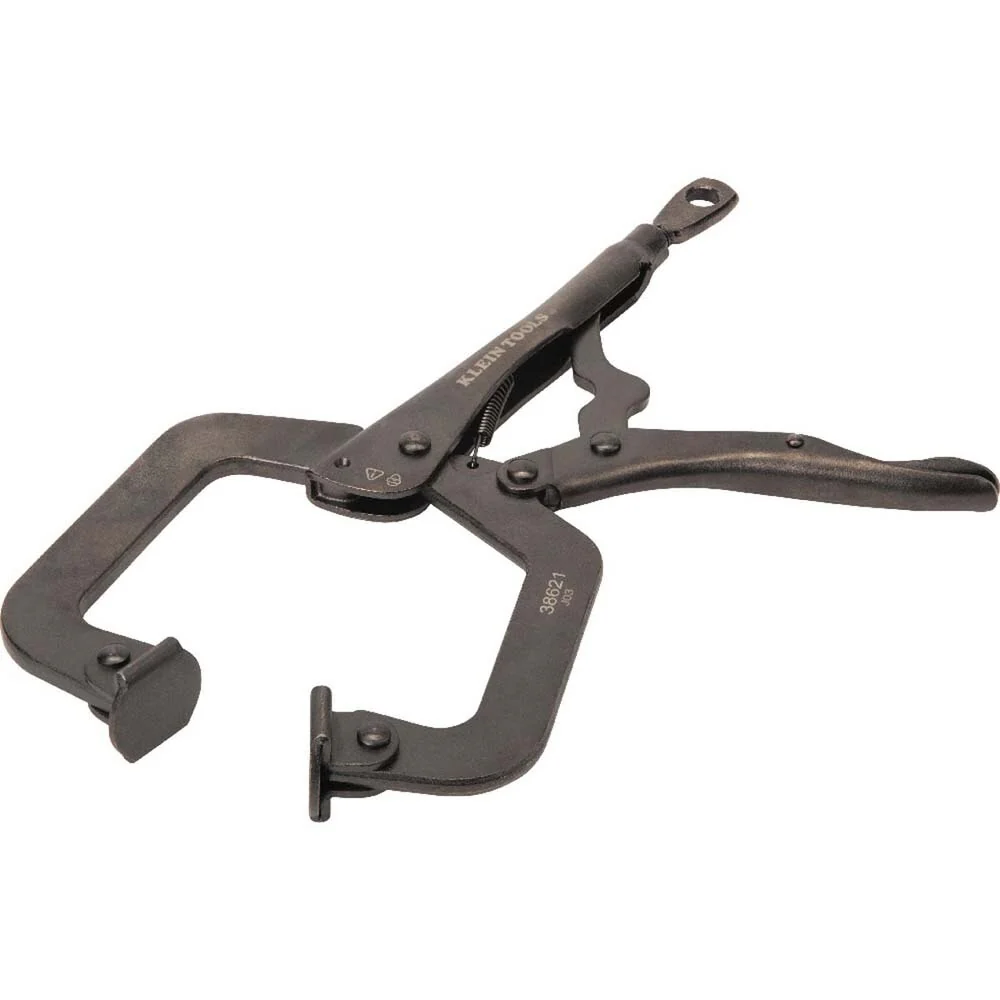Klein 38621 C-Clamp Locking Pliers With Swivel Jaws, 9-Inch - Image 7