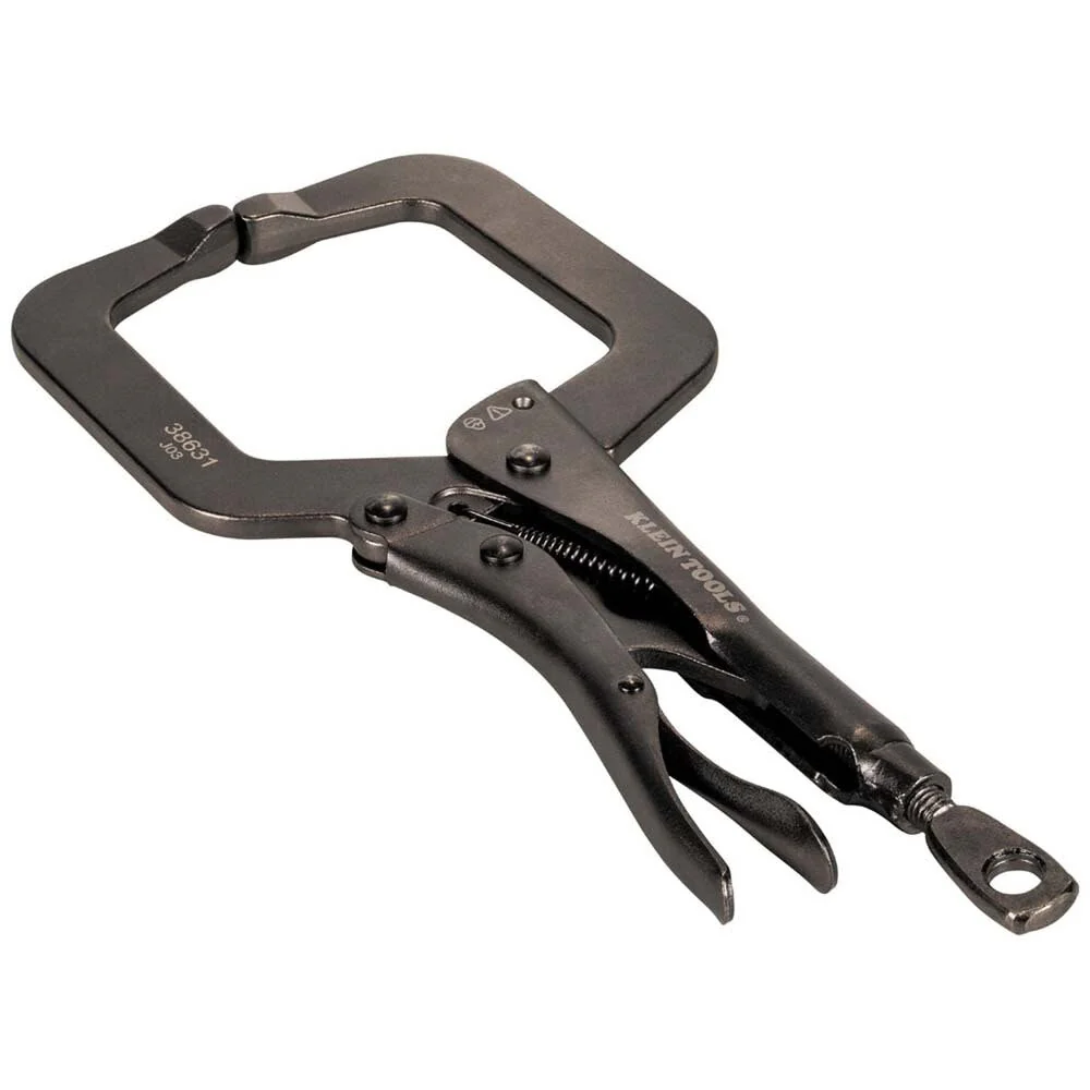 Klein 38631 C-Clamp Locking Pliers With Standard Jaws, 9-Inch - Image 7