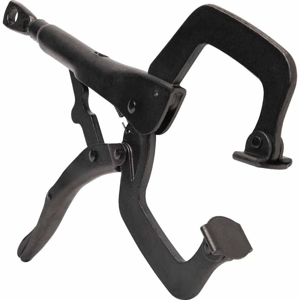 Klein 38662 C-Clamp Locking Pliers with Swivel Jaws Set, 6" and 11", 2-Piece - Image 7
