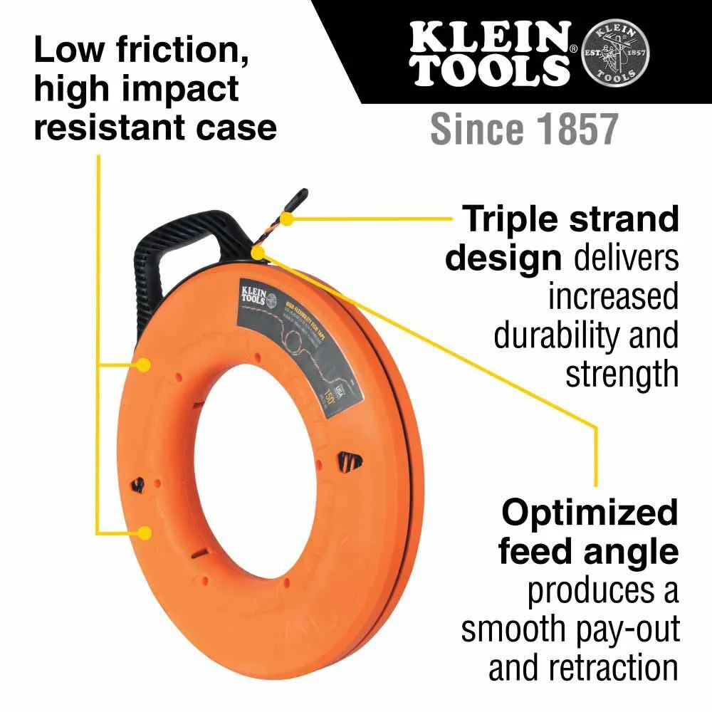 Klein 50376 High Flex Polyester Fish Tape, 150' - Image 2