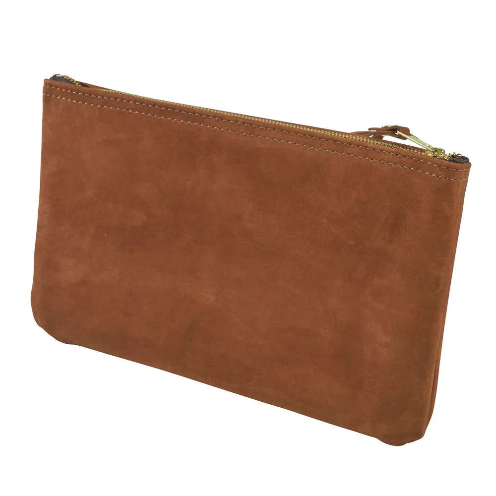Klein 5139L Top-Grain Leather Zipper Bag - Image 3