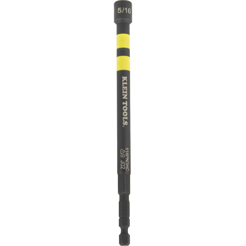Klein 516PNDHC 5/16" Hollow Magnetic Color-Coded Power Nut Driver