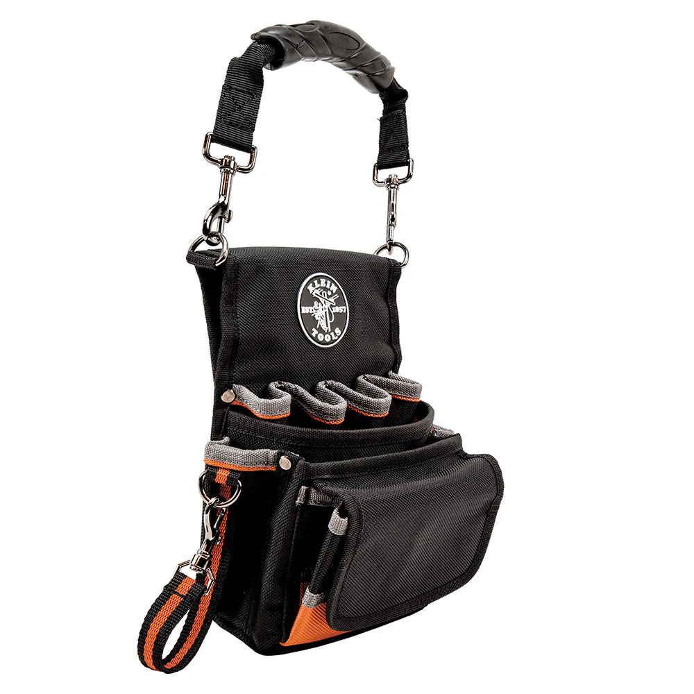 Klein 5242 Tradesman Proâ„¢ Tool Pouch, 9 Pockets, 9.5 x 7.5 x 9.5-Inch