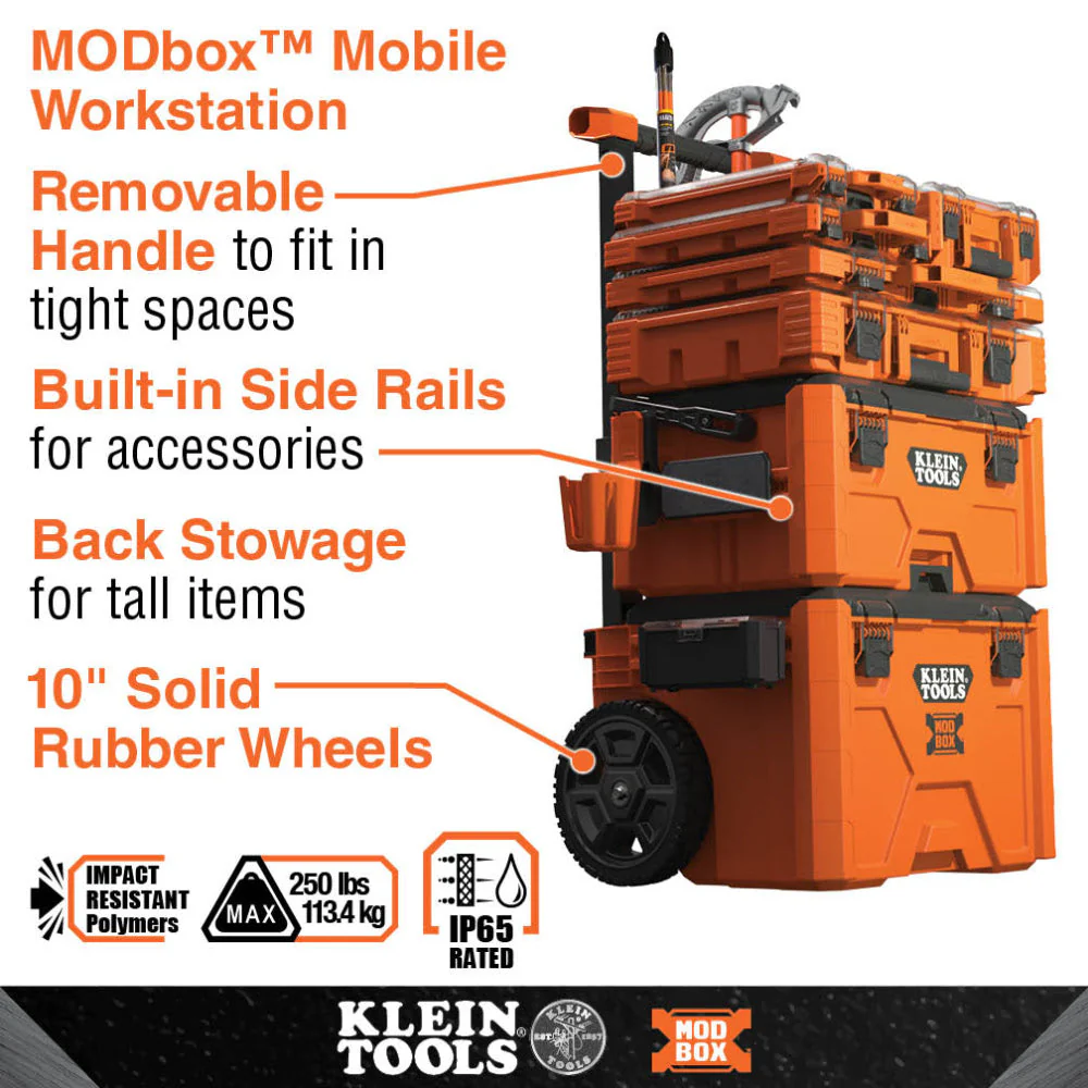 Klein 54807MB MODbox Short Component Box, Full Width - Image 2