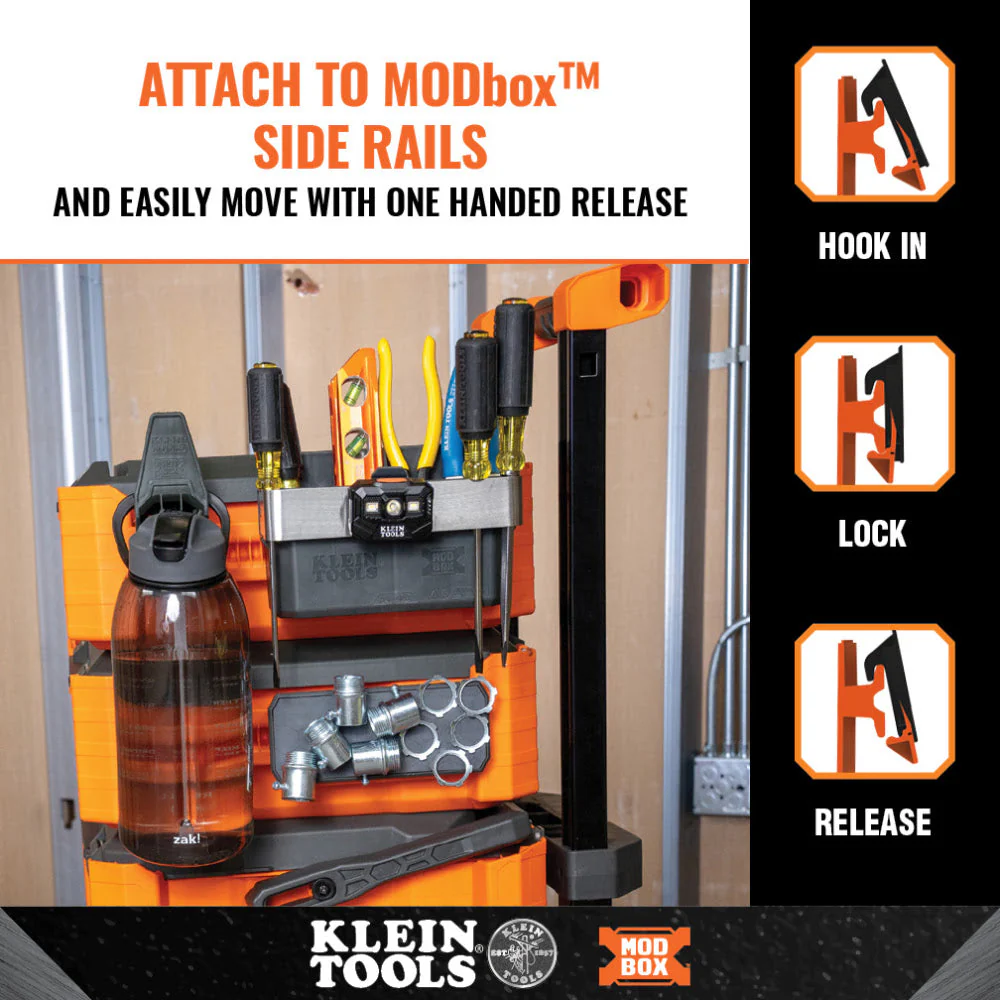 Klein 54814MB MODbox Tool Carrier Rail Attachment - Image 4