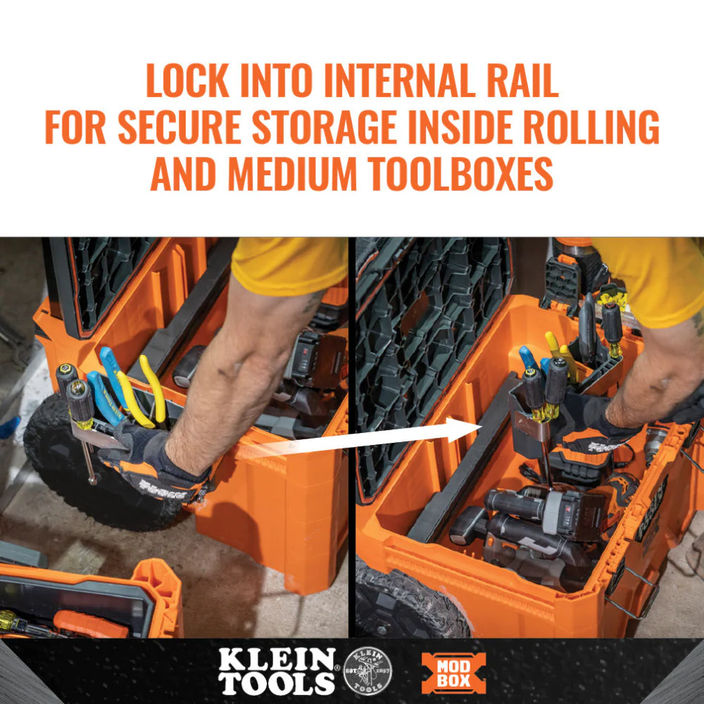 Klein 54814MB MODbox Tool Carrier Rail Attachment - Image 6