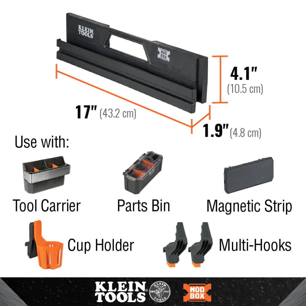 Klein 54818MB MODbox Internal Rail Accessory - Image 2
