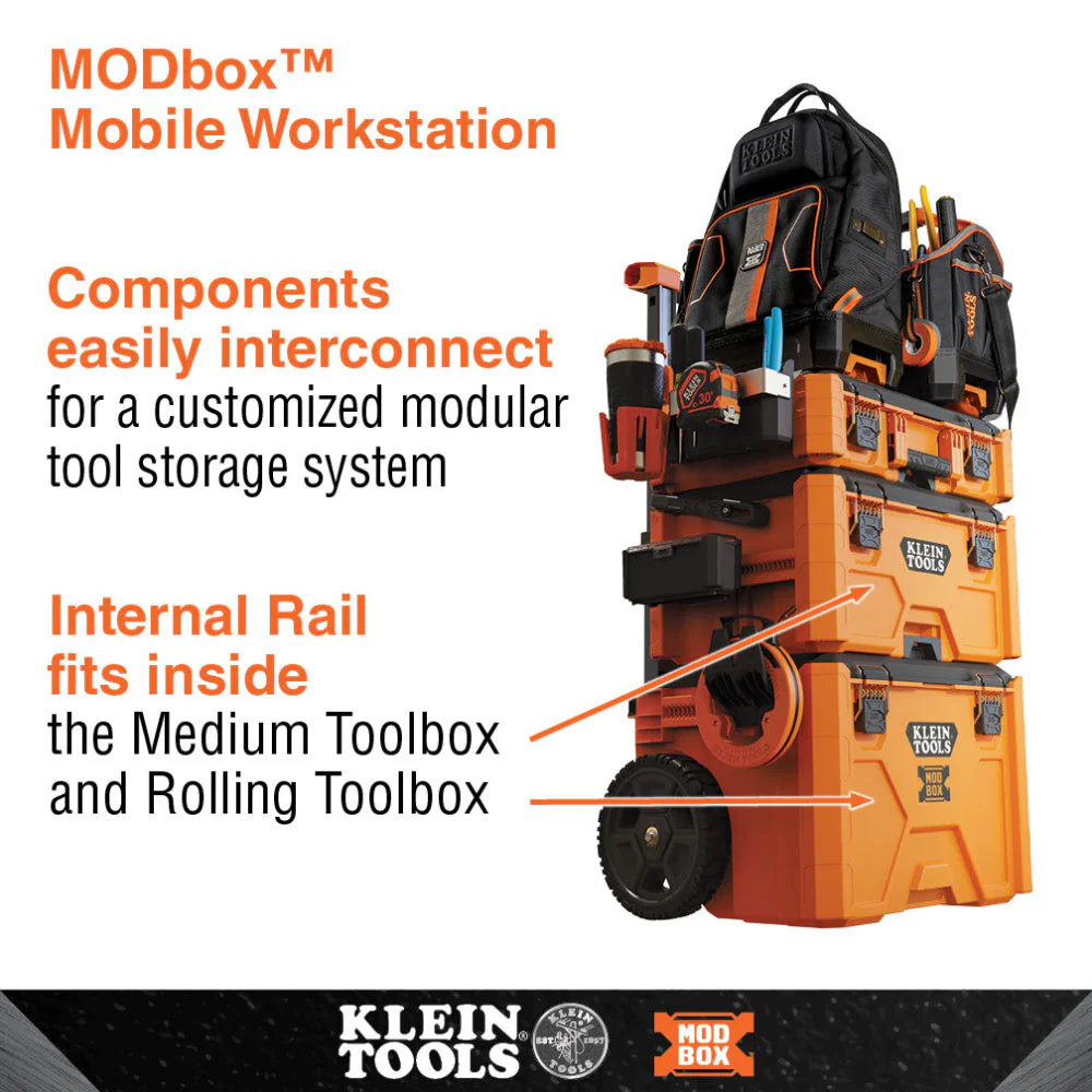 Klein 54818MB MODbox Internal Rail Accessory - Image 5