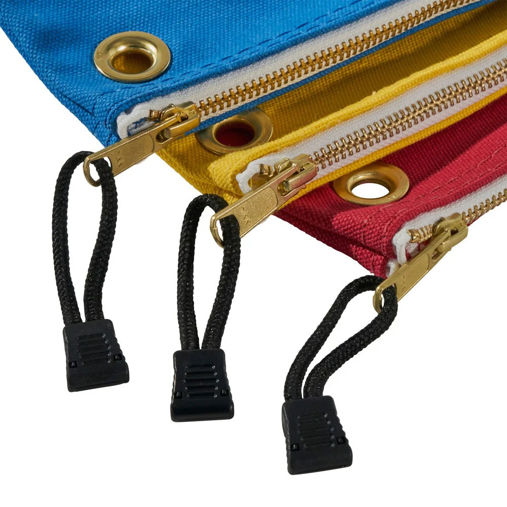 Klein 5539CPAK Assorted Canvas Zipper Bags, 3-Pack - Image 2