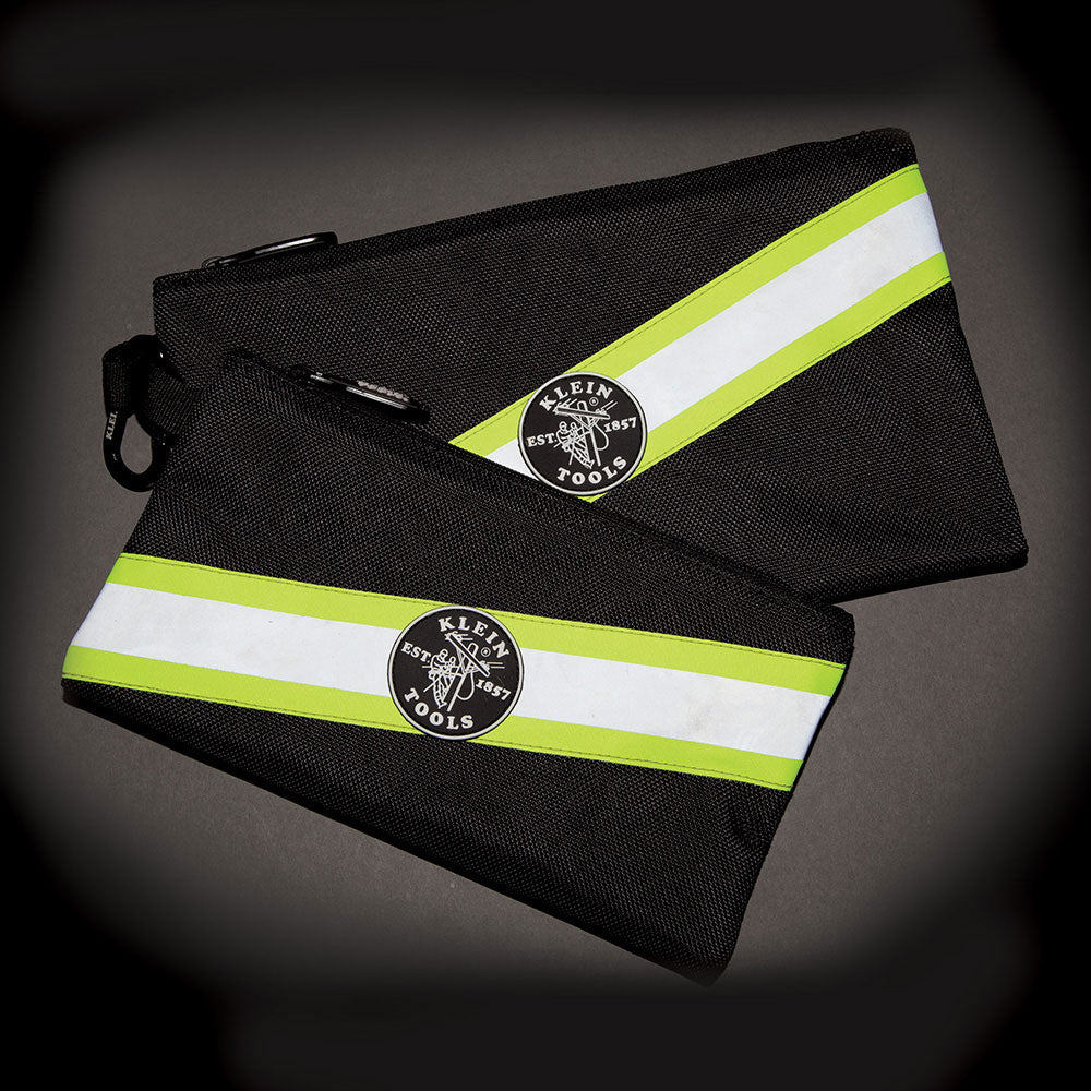 Klein 55599 High Visibility Zipper Bags, 2-Pack - Image 4