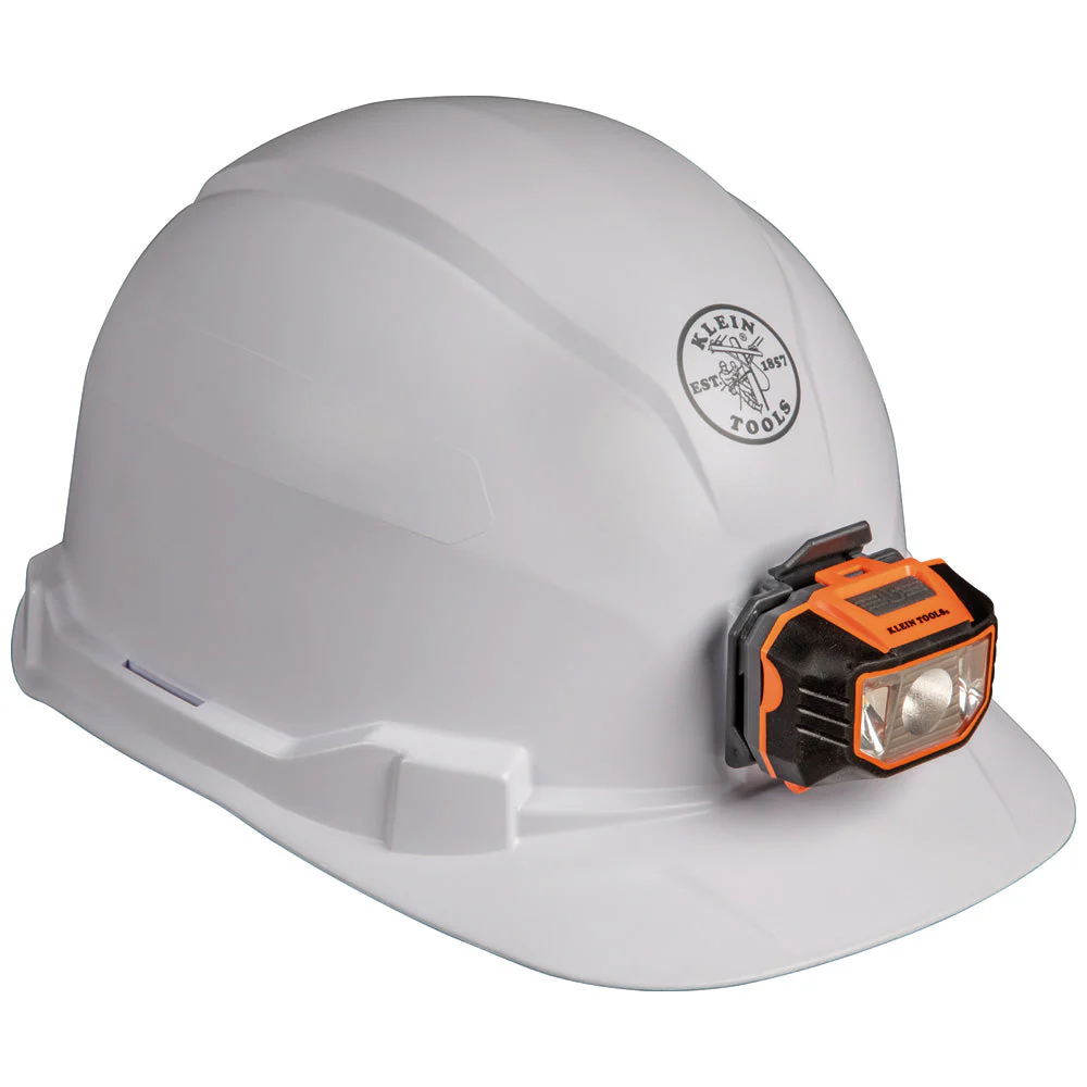 Klein 60107 Hard Hat, Non-vented, Cap Style with Headlamp - Image 2