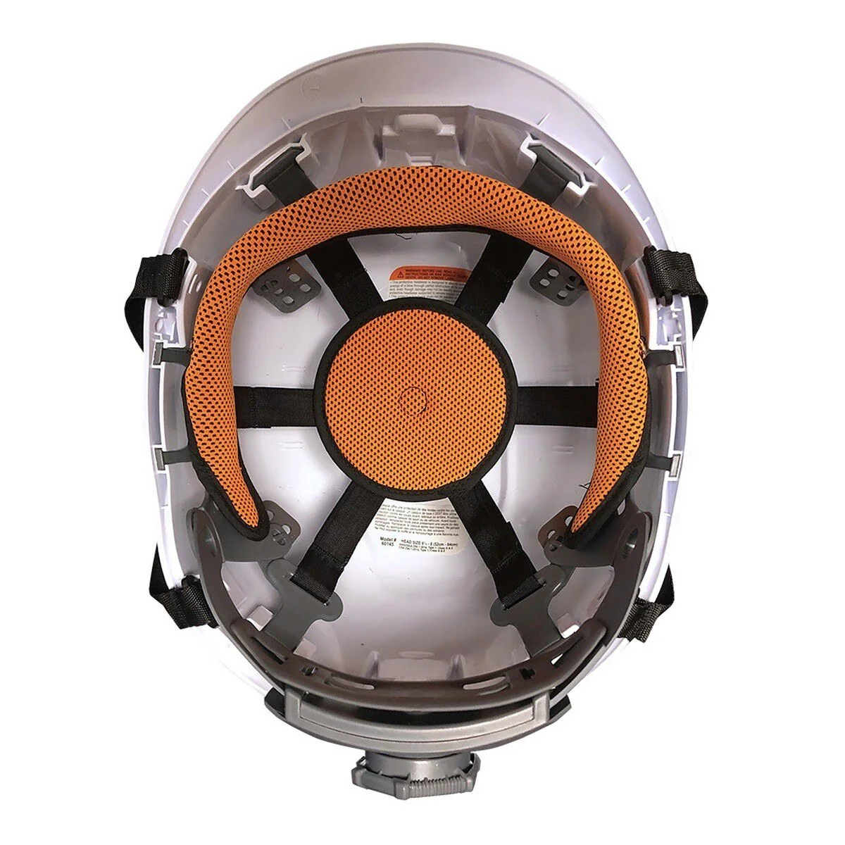 Klein 60150 Safety Helmet, Vented Class C with Rechargeable Headlamp, White (Each) - Image 7