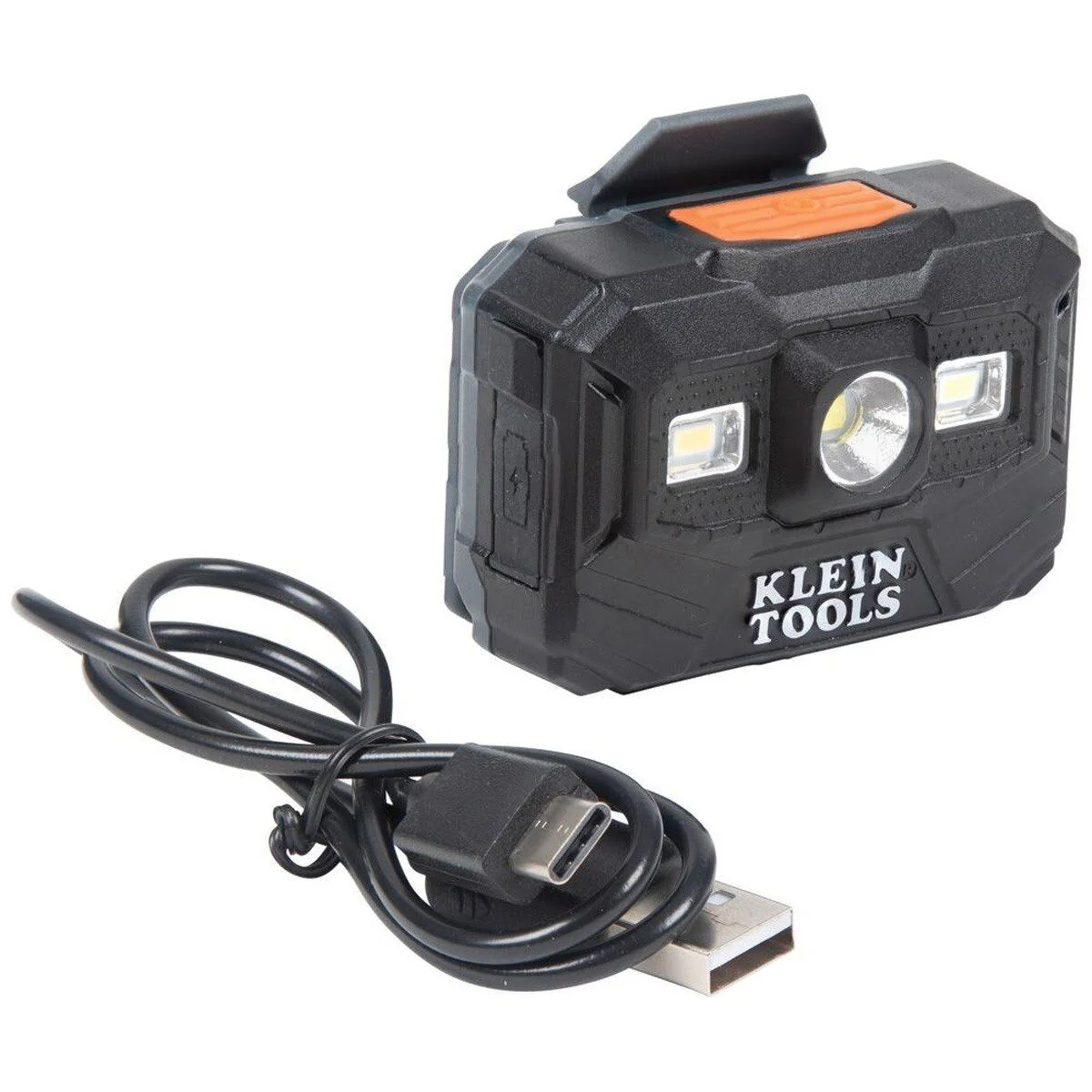 Klein 60150 Safety Helmet, Vented Class C with Rechargeable Headlamp, White (Each) - Image 9