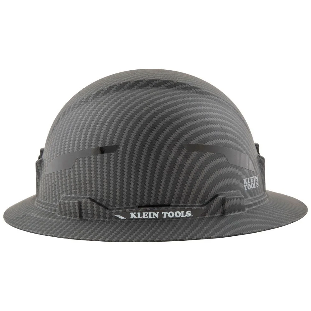 Klein 60345 Hard Hat, Premium KARBN Pattern, Non-Vented Full Brim, Class E - Image 6