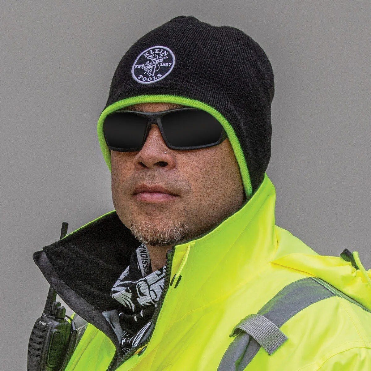 Klein 60391 Knit Beanie with Fleece Lining and High-Visibility Trim - Image 7
