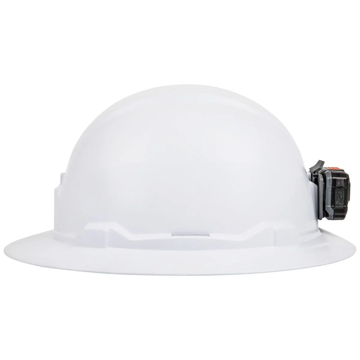 Klein 60406RL Hard Hat, Non-Vented, Full Brim with Rechargeable Headlamp, White (Each) - Image 6