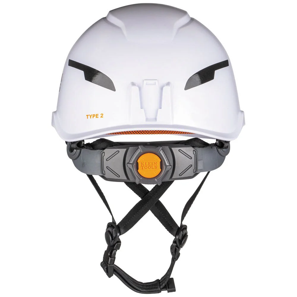 Klein 60525 Safety Helmet, Type-2, Non-Vented Class E, with Rechargeable Headlamp - Image 6