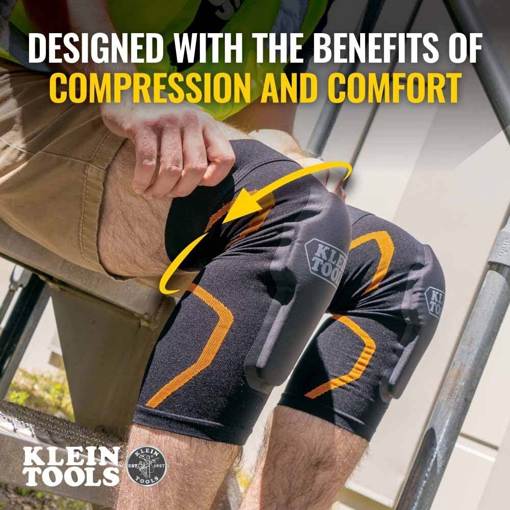 Klein 60623 Knee Pad Compression Sleeve M/L - Image 3