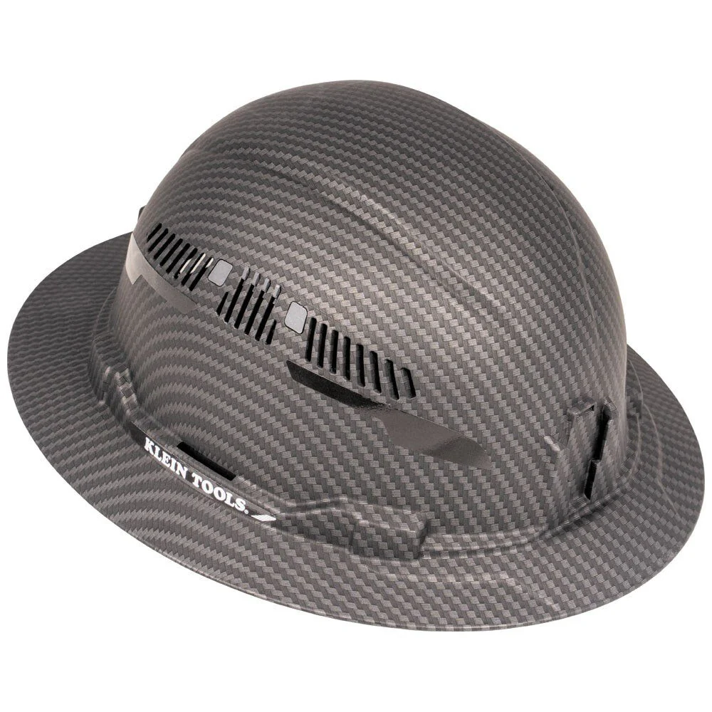Klein 60626 Hard Hat, Premium KARBN Pattern, Vented Full Brim, Class C - Image 4