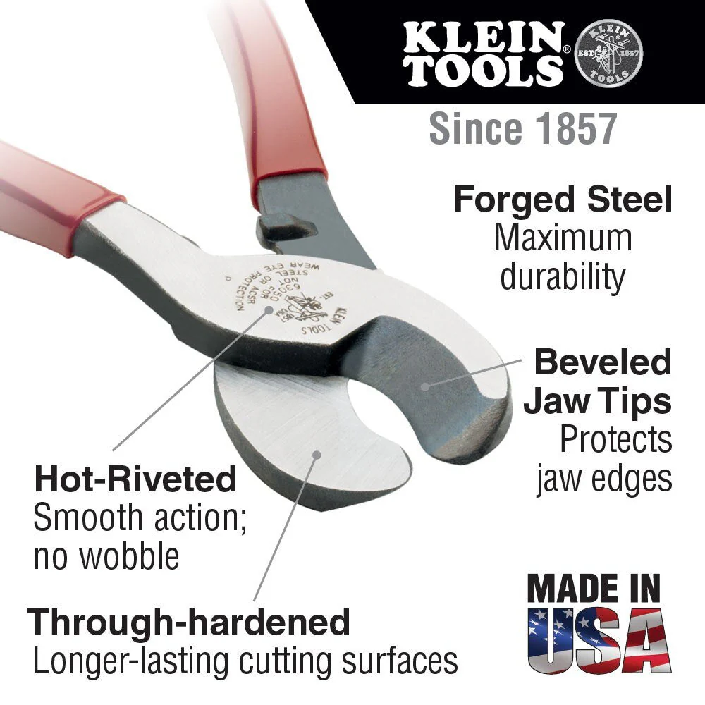 Klein 63050 High-Leverage Cable Cutter - Image 4