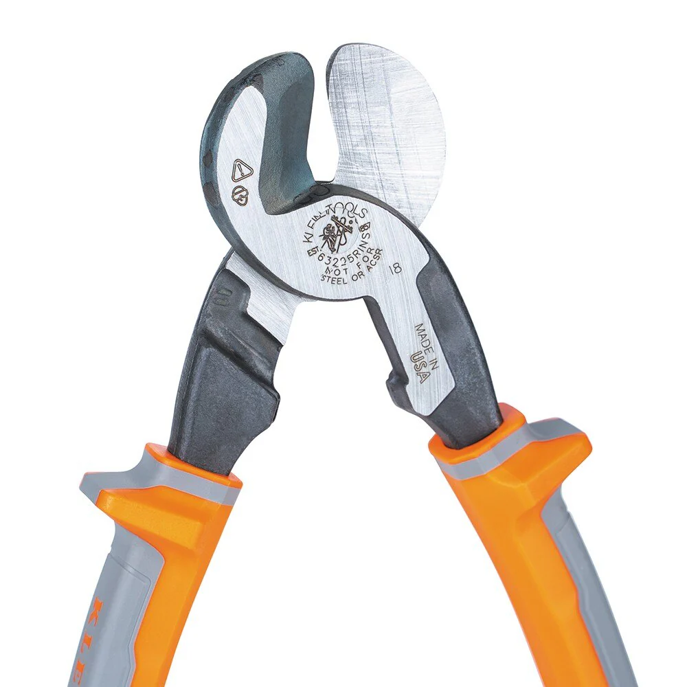 Klein 63225RINS Cable Cutter, Insulated, High-Leverage, 9" - Image 5
