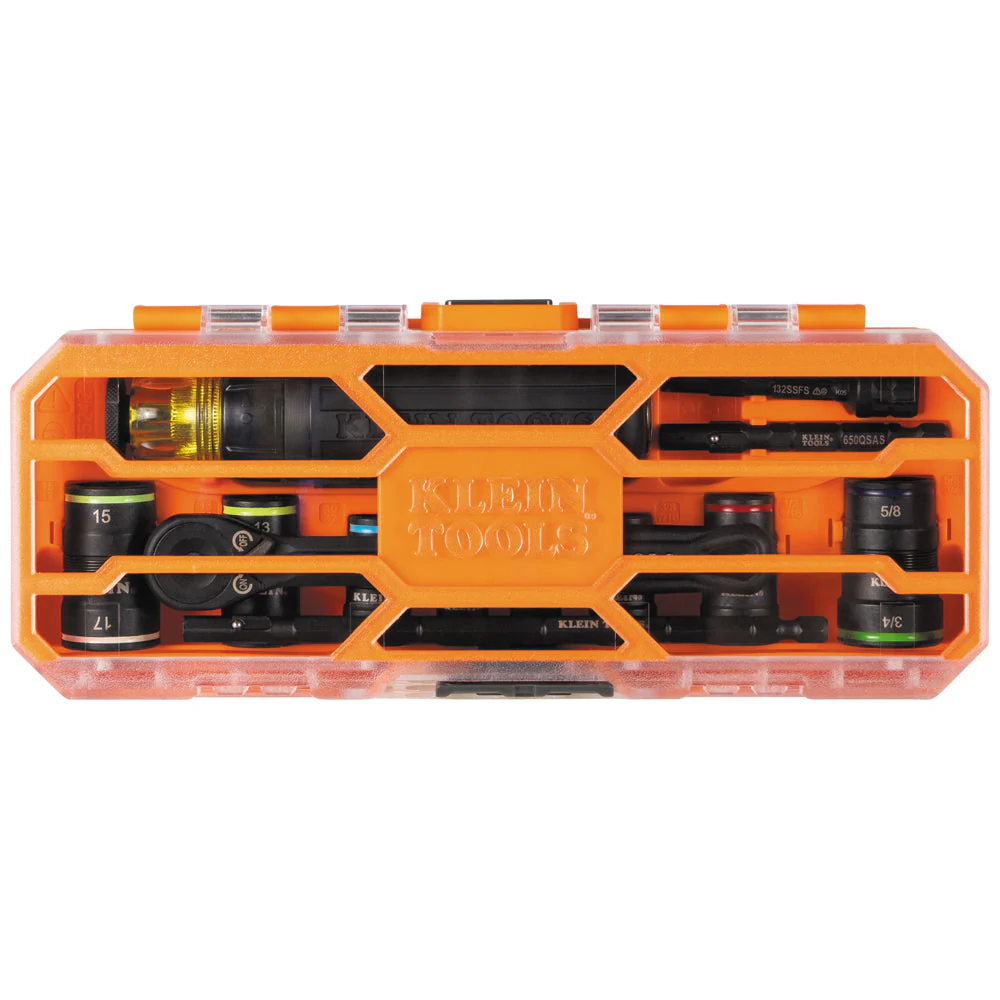 Klein 65242 Flip-16 KNECT Ratcheting Impact Flip Socket Screwdriver Set - Image 3