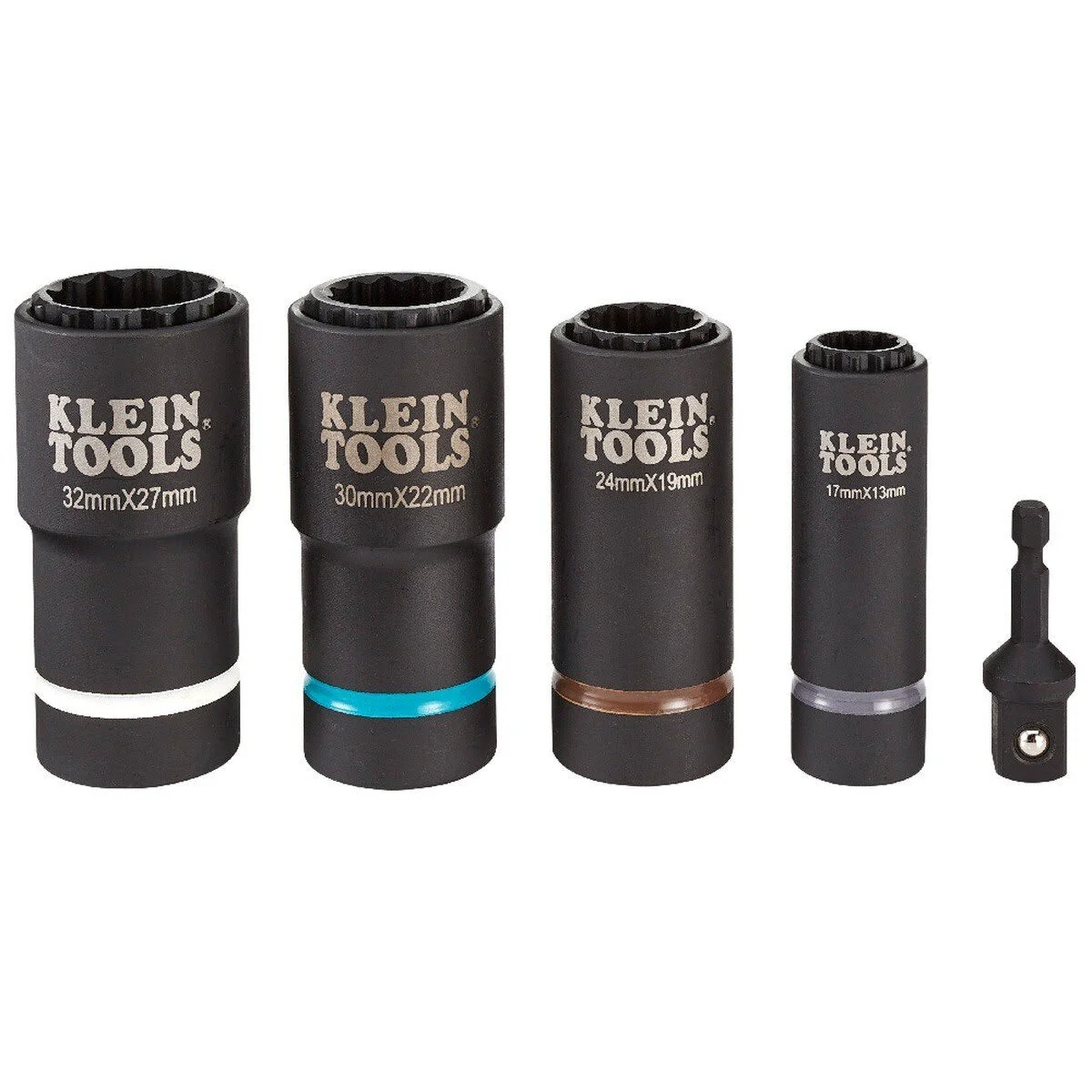 Klein 66050E 2-in-1 Metric Impact Socket Set, 12-Point (5 Piece) - Image 3