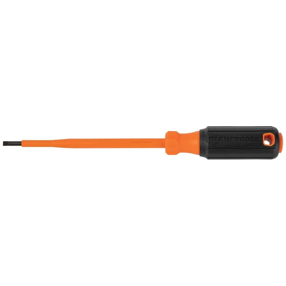Klein 6816INS Insulated Screwdriver, 3/16" Cabinet Tip, 6" Round Shank - Image 2